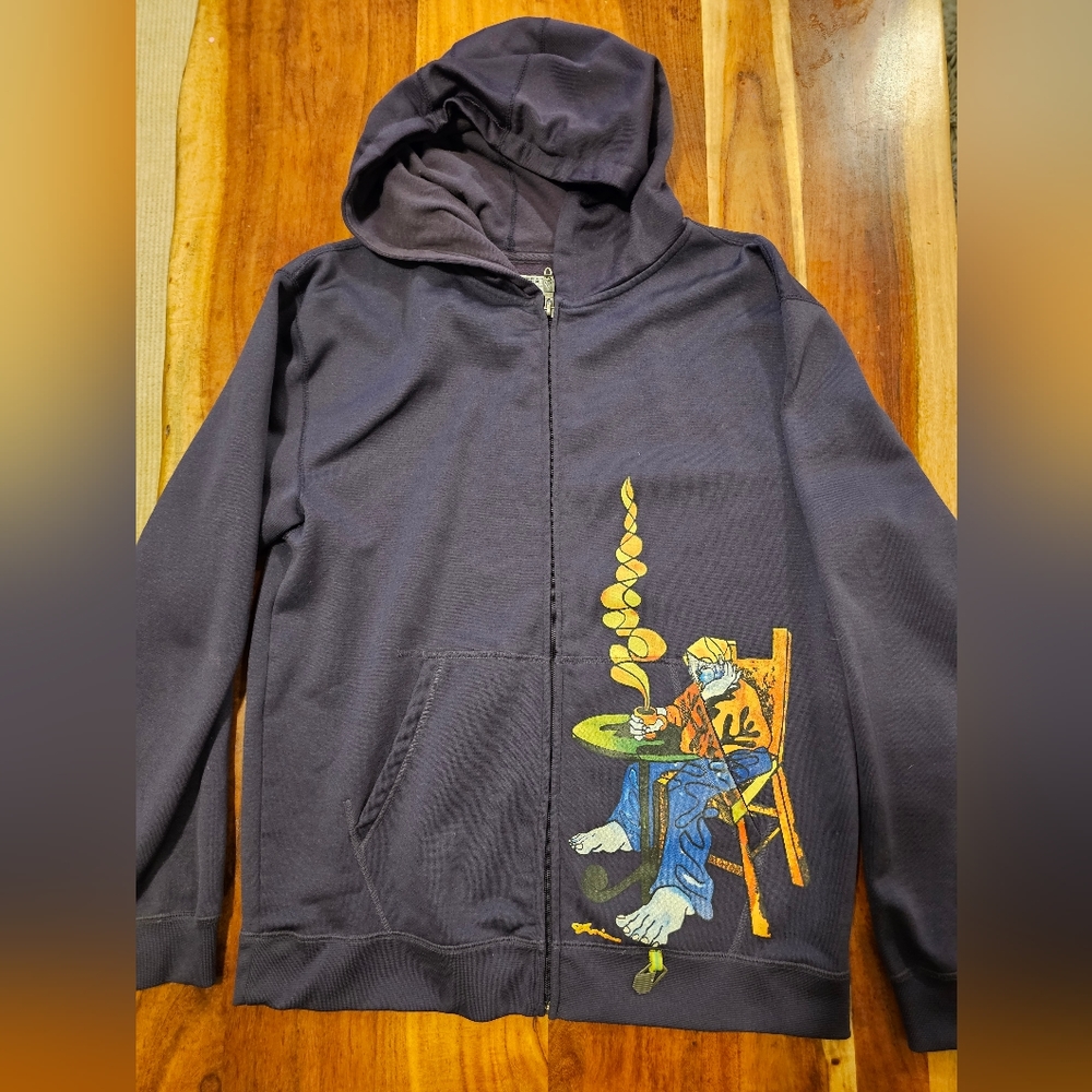 VOLCOM limited edition artist zip Hoodie